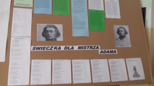 KONKURS RECYTATORSKI ŚWIECZKA DLA MISTRZA ADAMA